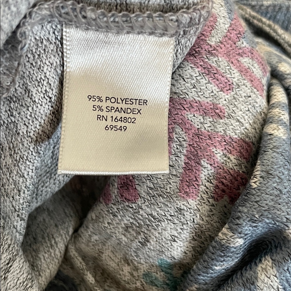 NWOT Christopher & Banks Swirl Snowflake Lounge Pants - Picture 7 of 7